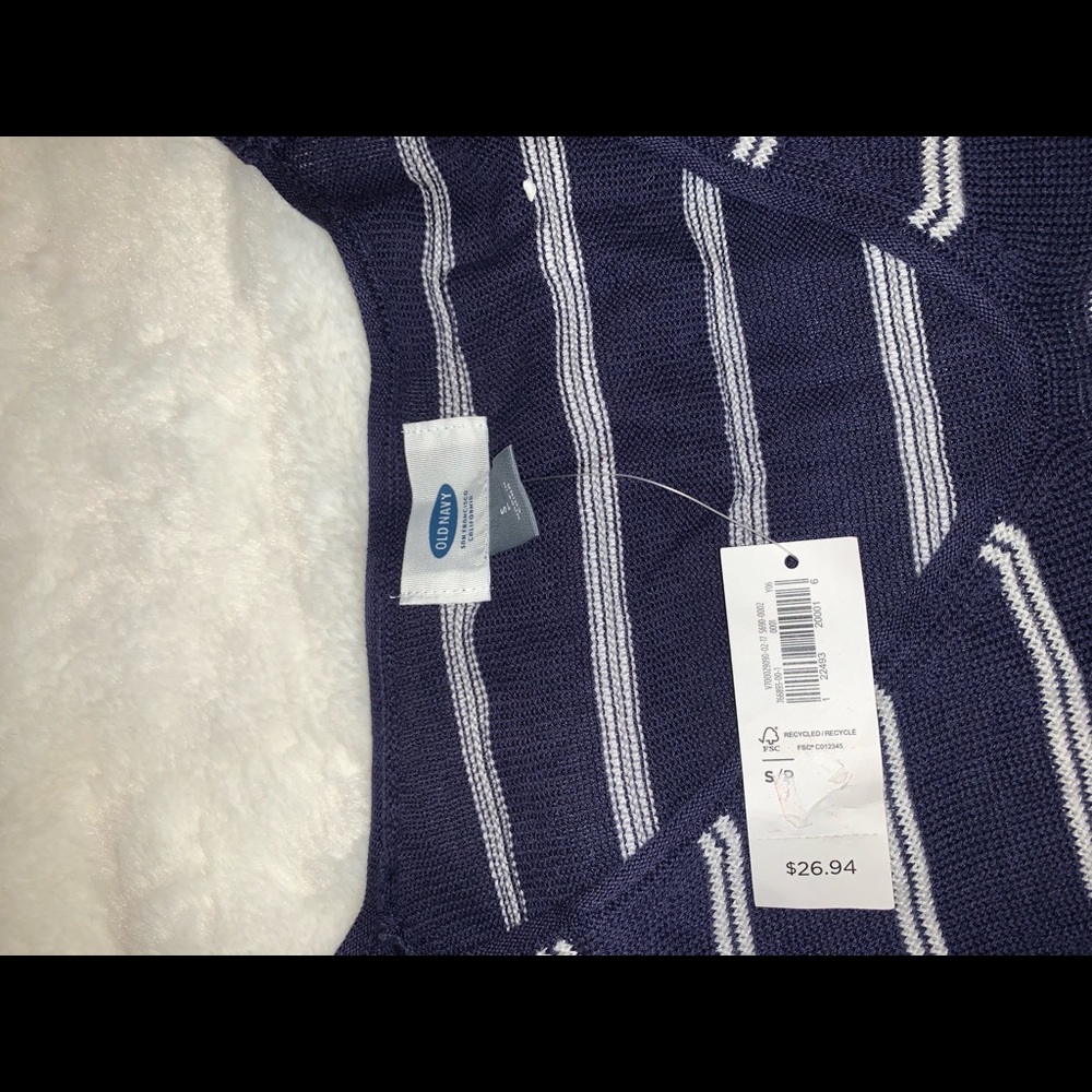Old navy stripped sweatshirt